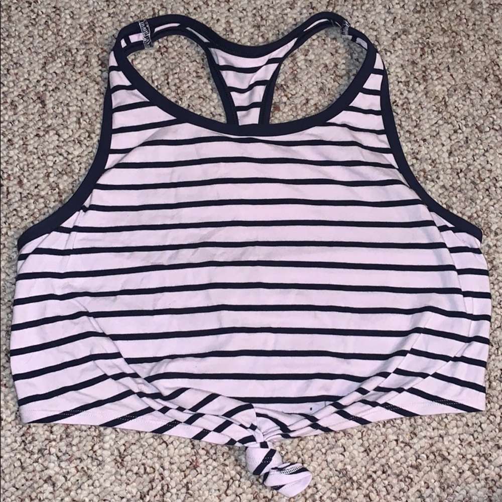 Aerie Racerback bralette with front tie